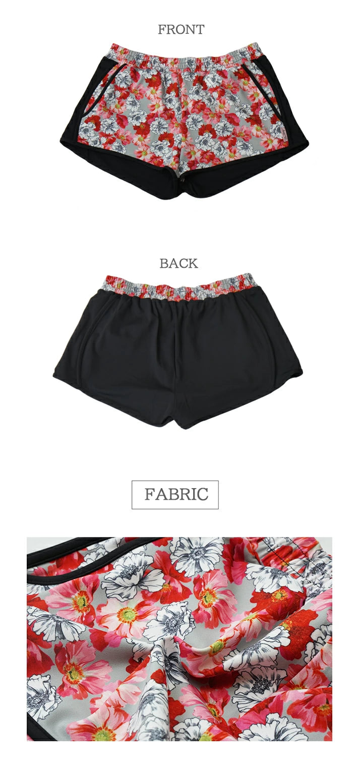 THE HANY×wearable FLOWER SERIES ショートパンツ